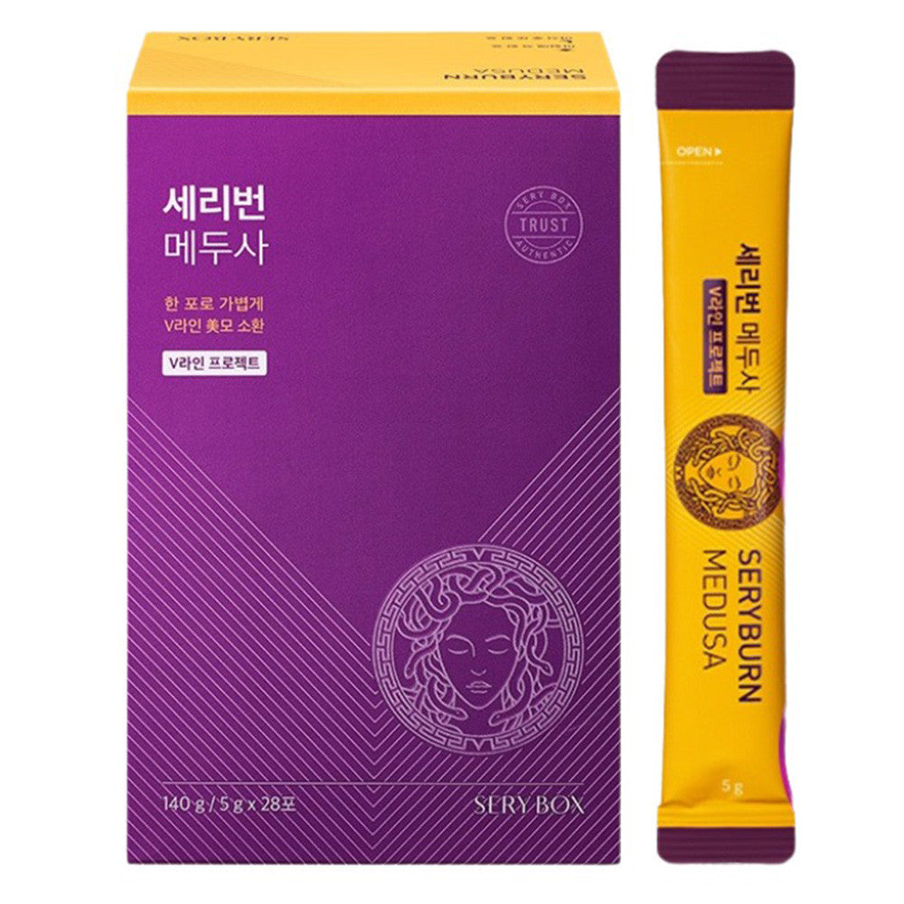 Seryburn Medusa Supplement for Fuffy Face, Weight Management and Fat Burn 5g (28Ea)